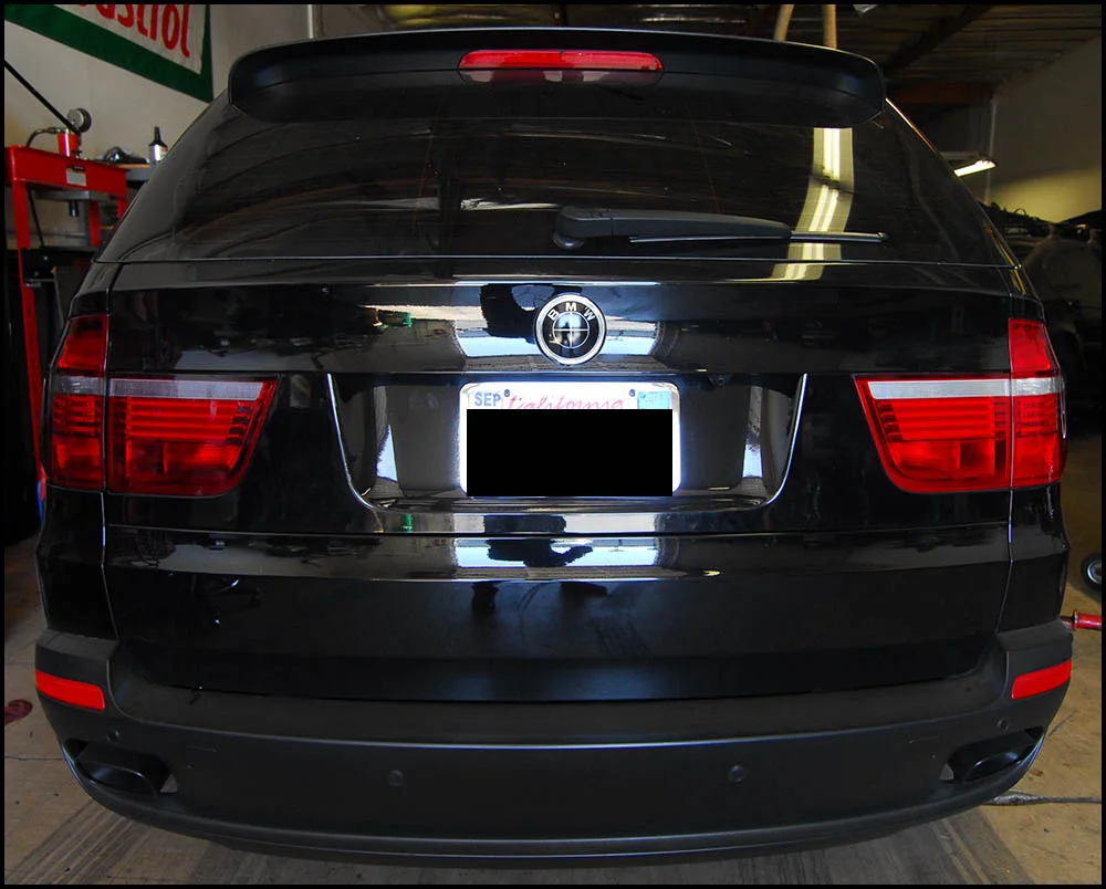 BMW X5 E70 4.8 SUV Tinted / Smoked Tail Lights Car Wrap