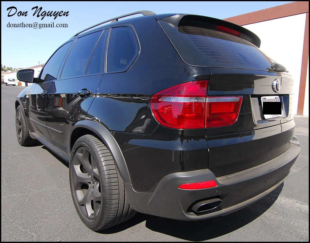 BMW X5 E70 4.8 SUV Tinted / Smoked Tail Lights Car Wrap