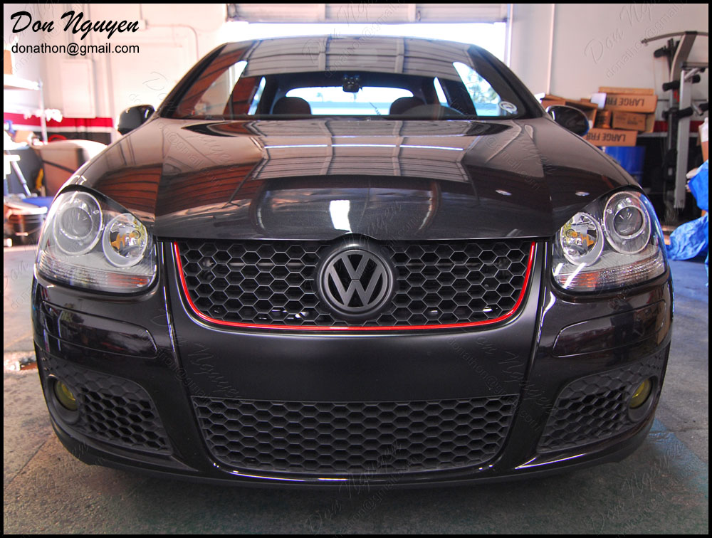 VW Golf R Matte Black Vinyl Wrap  Vw golf, Volkswagen, Volkswagen golf