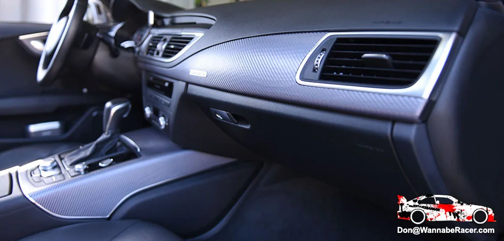 Gloss and Matte Black Vinyl Wrap