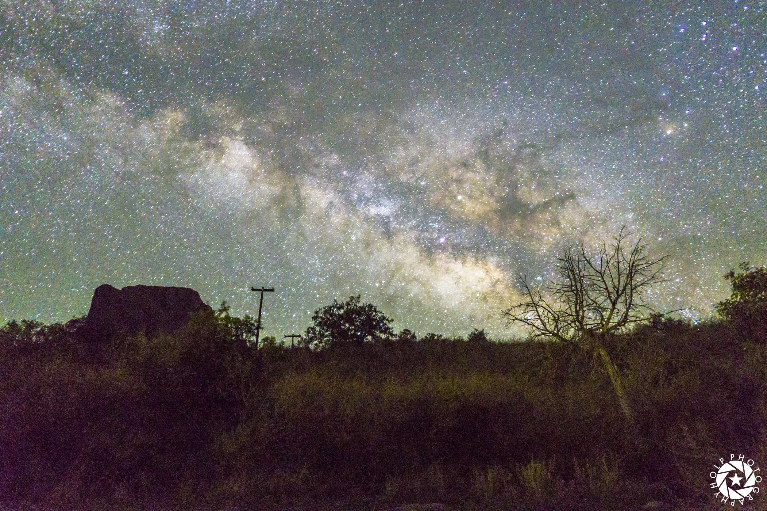 Milky Way Long Exposure Photo @ Big Bend National Park