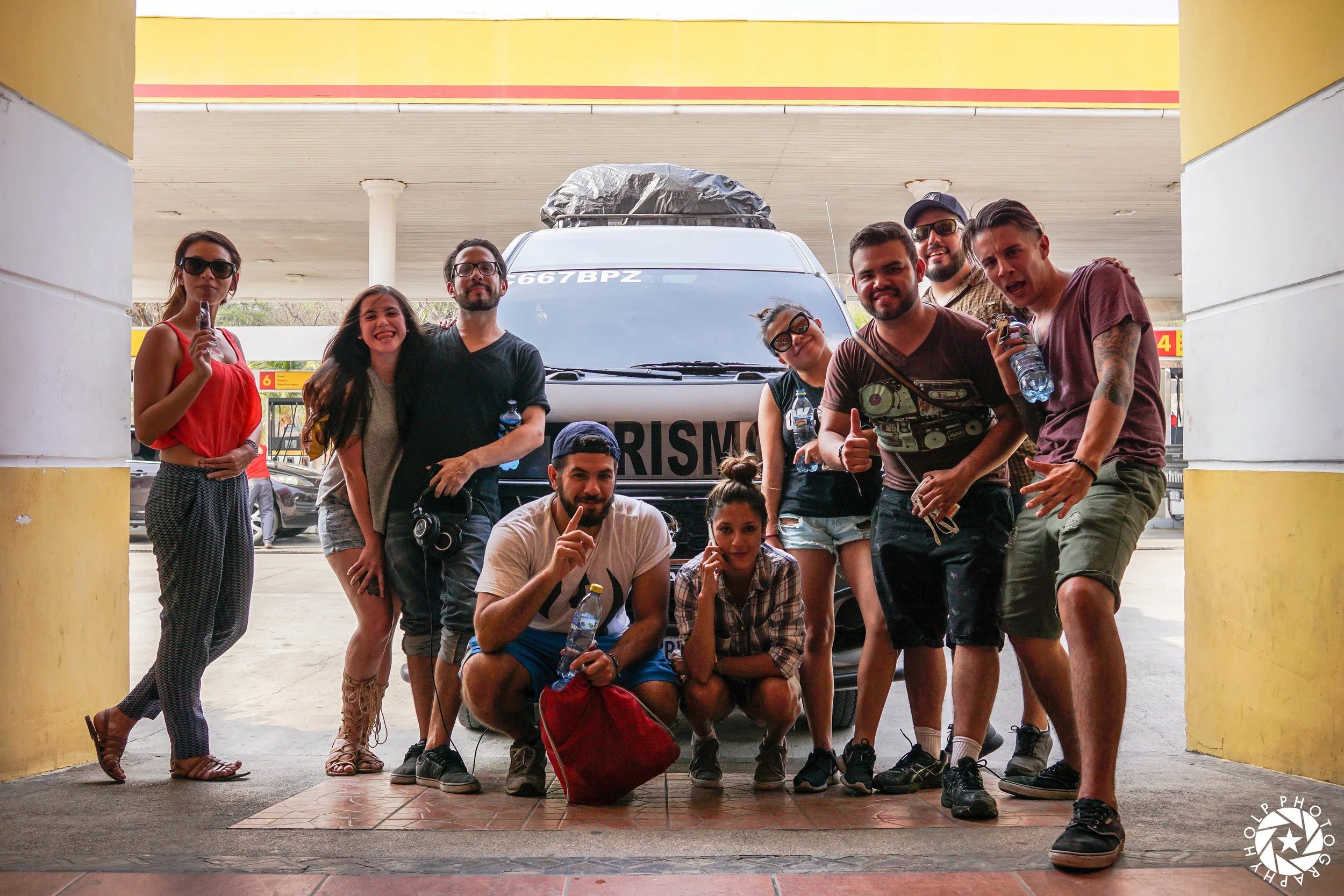 Tour Bus Crew on our way to Semuc Champey.