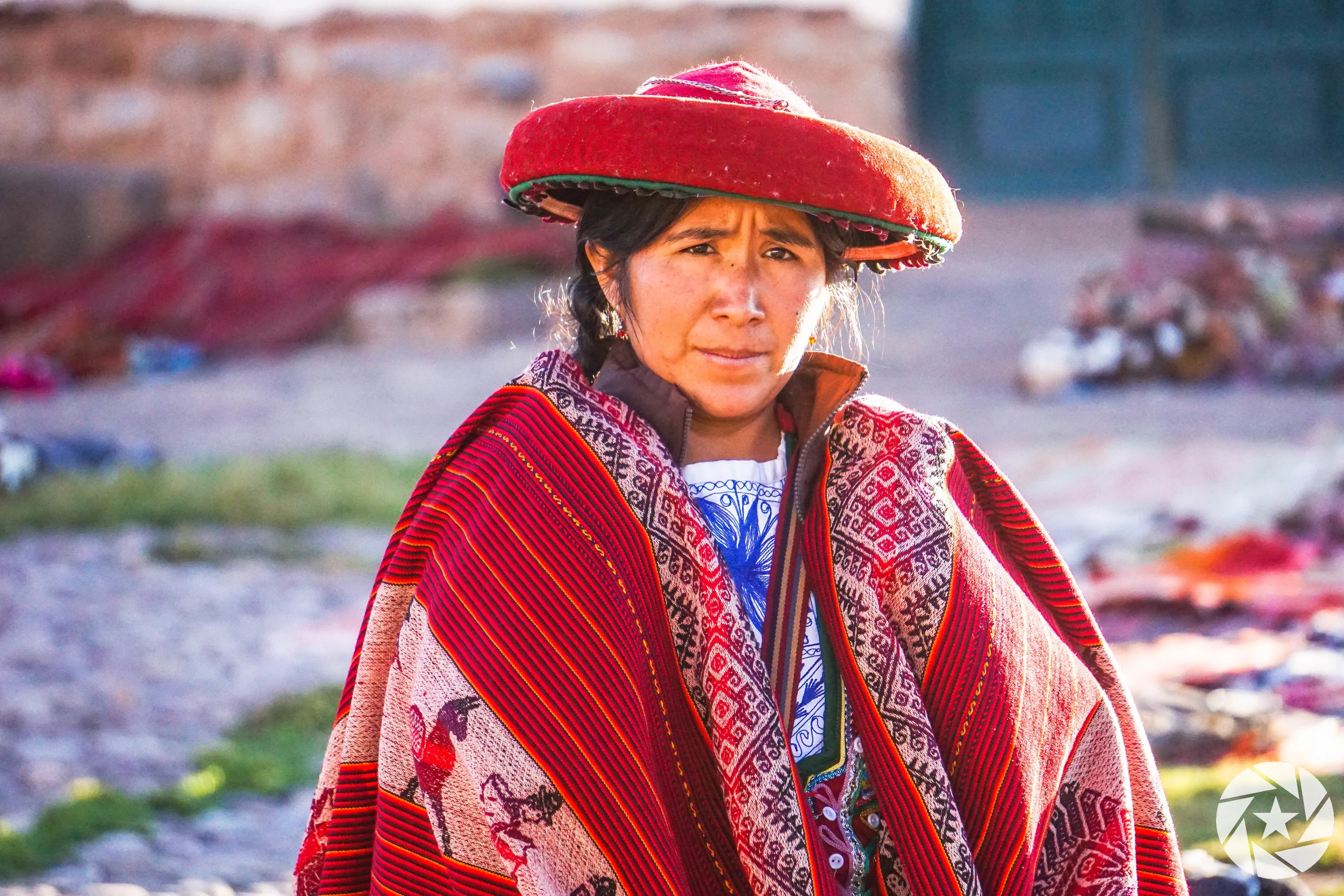 Peruvian Merchant in Sacred Valley
