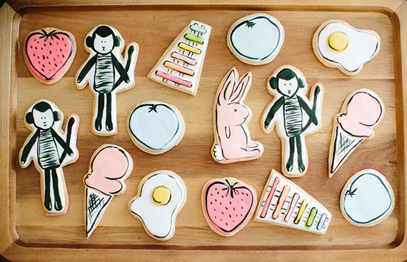 Favorite Things First Birthday Sugar Cookies