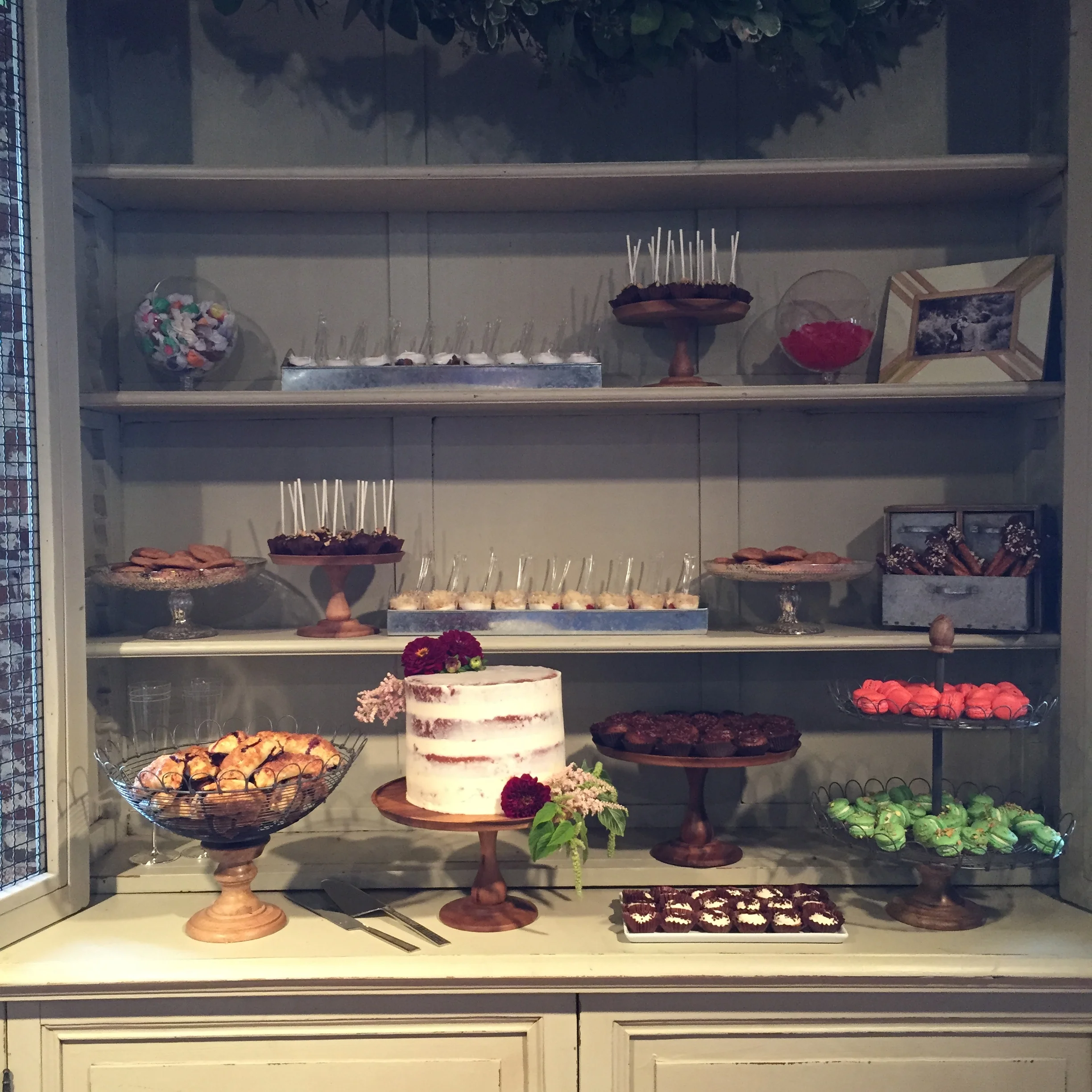 Wedding Dessert Bar Set Up