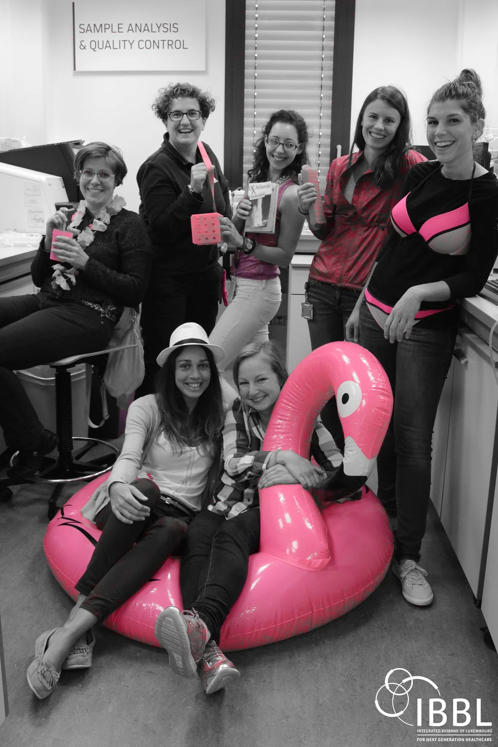 Prêts? 1...2...3 ....Photo: Octobre rose