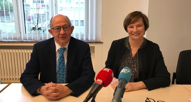 Dr Carlo Bock Mme Lucienne Thommes Président du Conseil d'administration F.C. Directrice Fondation Cancer
