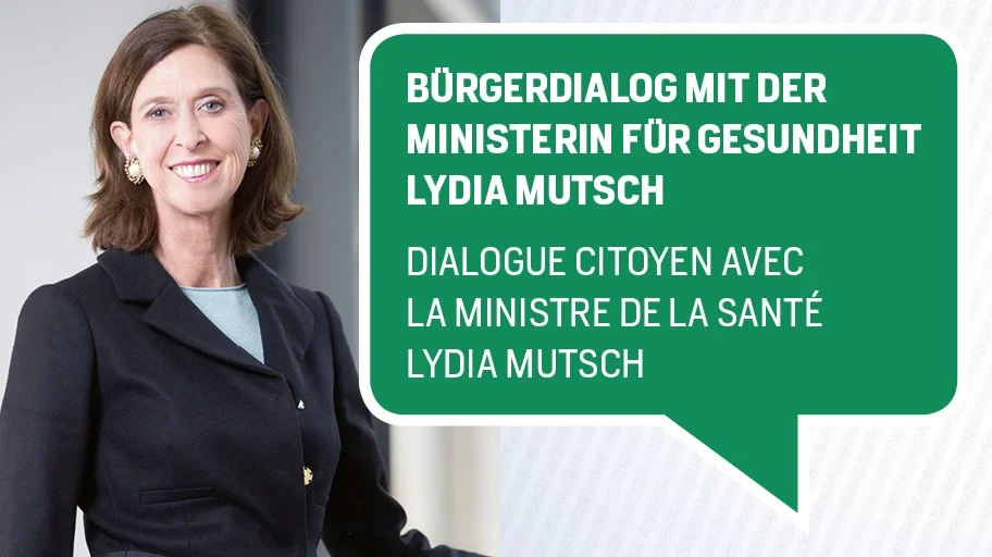 Ministre de la santé Lydia Mutsch en dialogue avec le blog cancer du sein