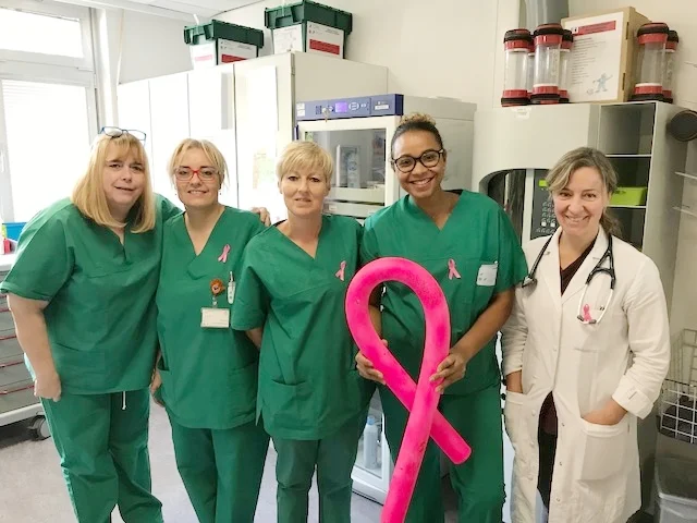 Equipe de l'Unité technique de chimiothérapie