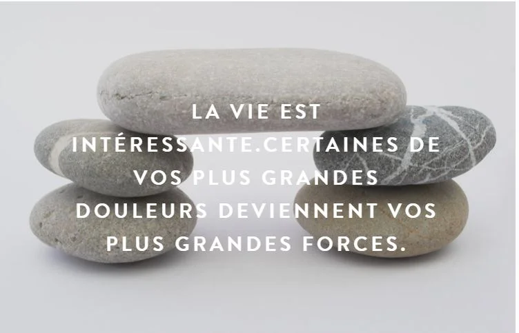 Message à regarder, lire et méditer