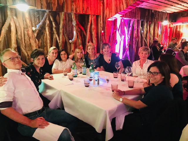 Soirée conviviale avec l'équipe d'oncologie