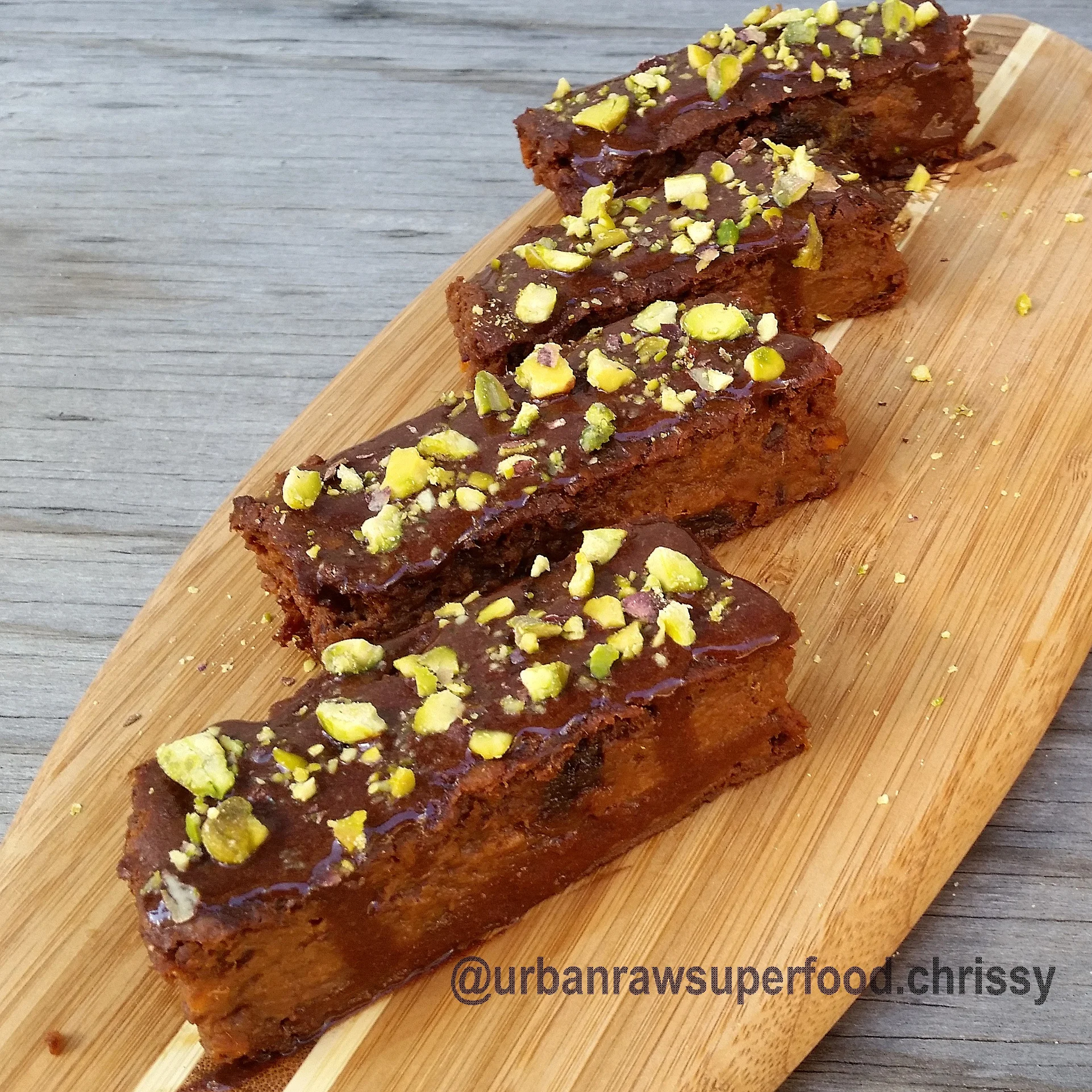 Gluten-free Sweet Potato and Avocado Brownies