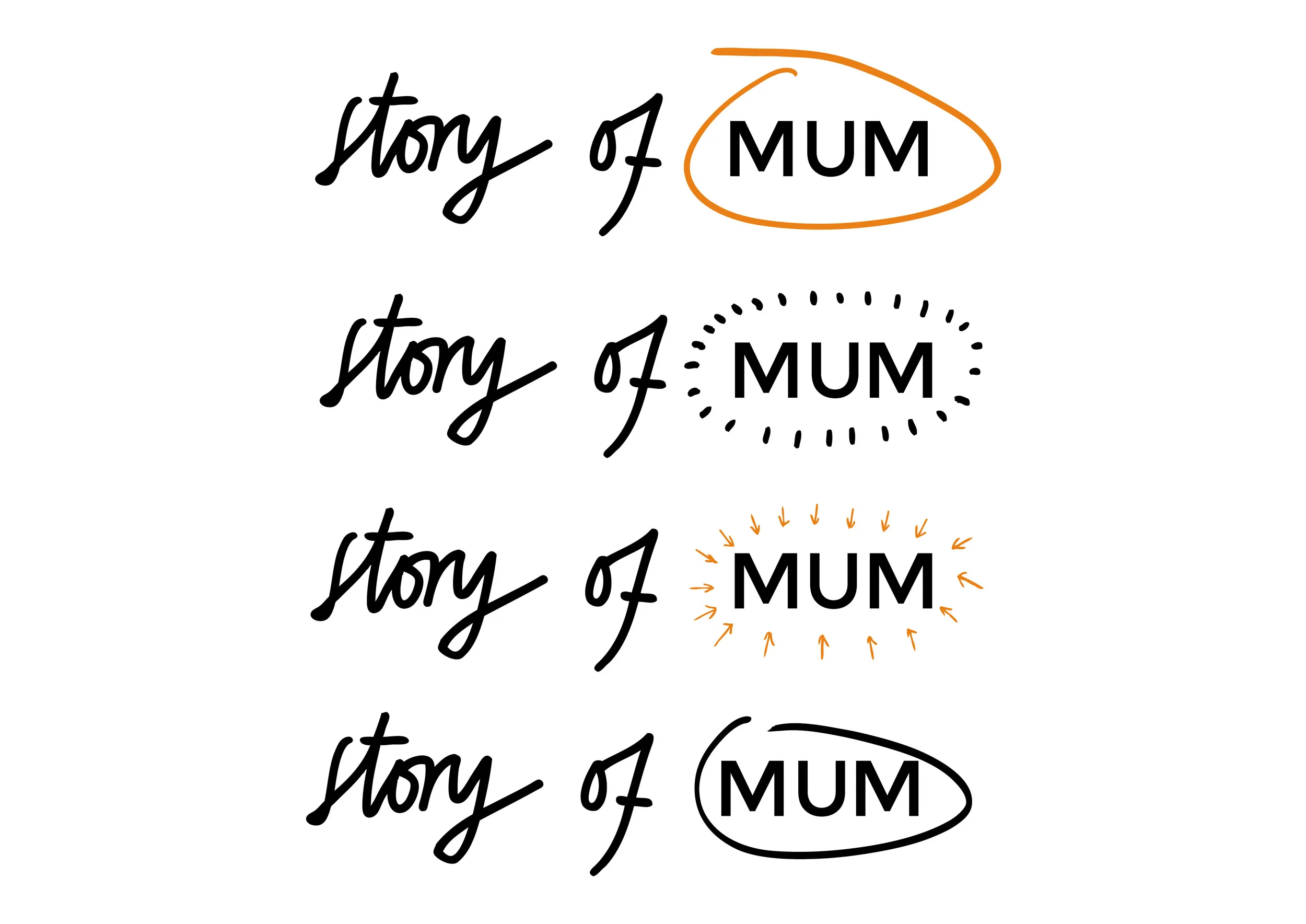 Identity for a Mums Network Web site Placing emphasis on ‘Mum’ / ‘me time’