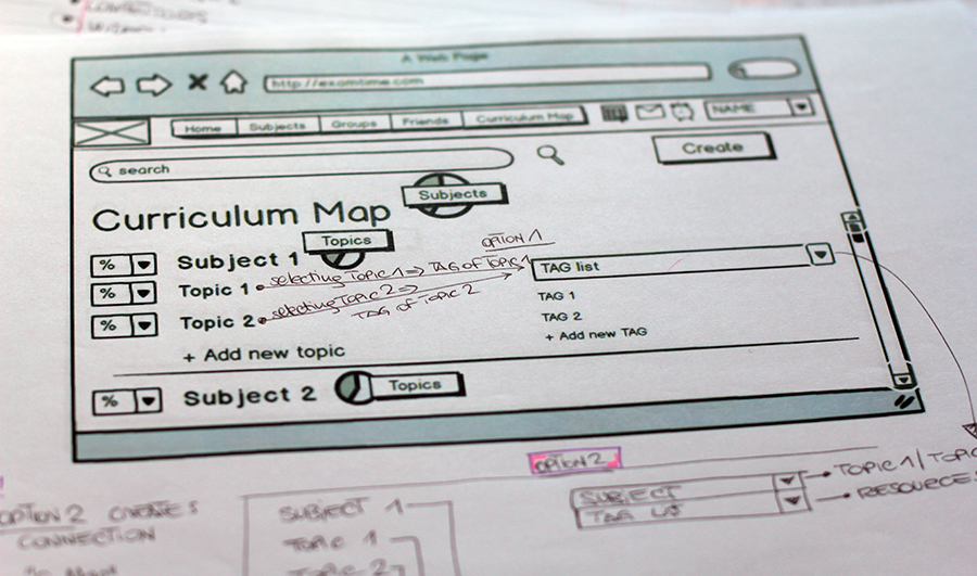 Paper Prototype : with feedbacks gathered during internal testing 