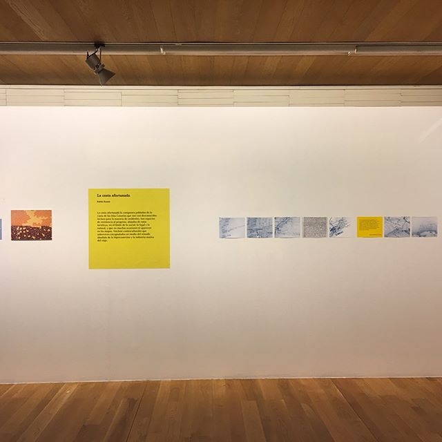 Mañana termina la exposición "La costa afortunada" en el festival Photoespaña. Muy muy contento de poder llevar rincones ocultos de Canarias a Madrid