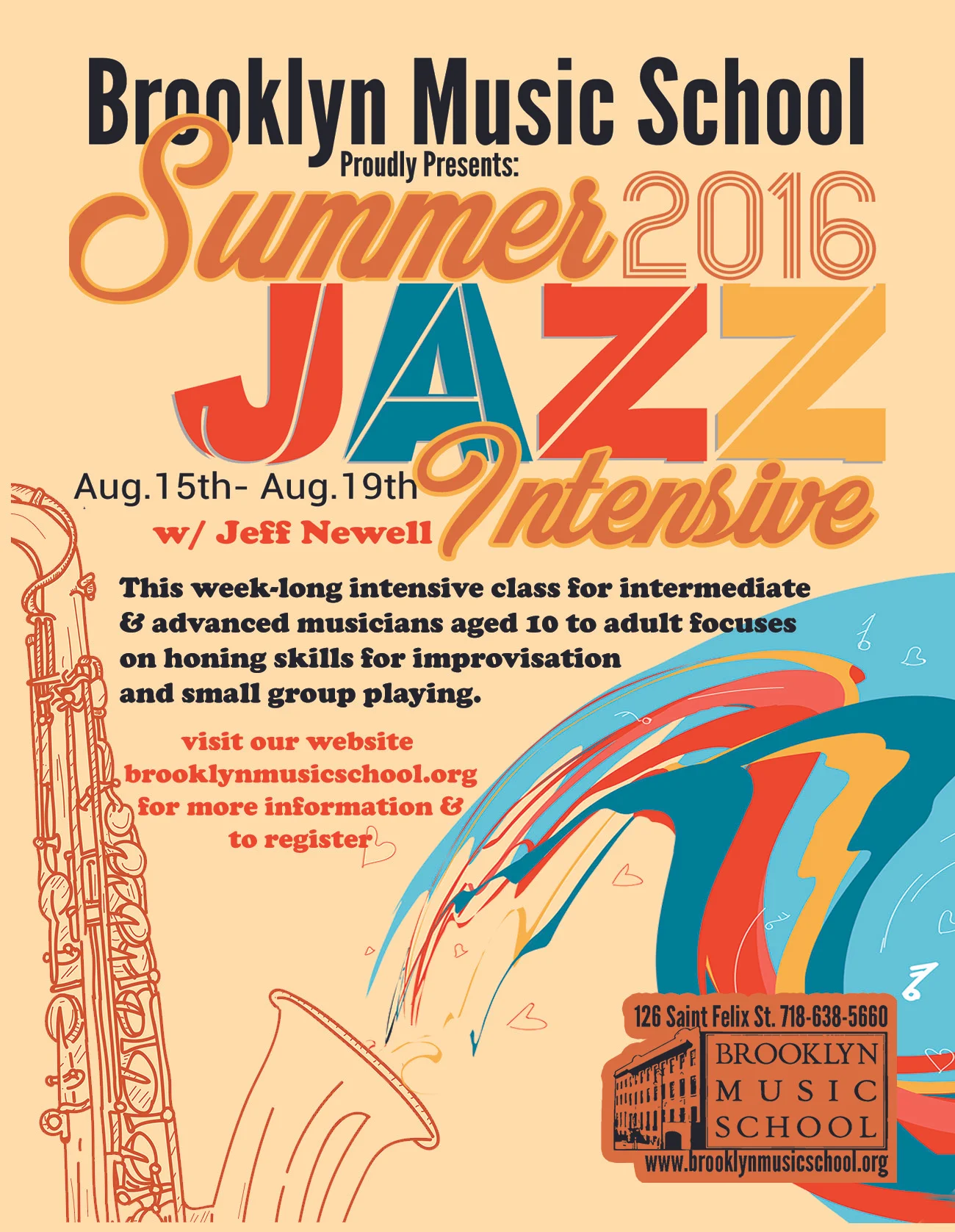 2016 Summer Jazz Intensive