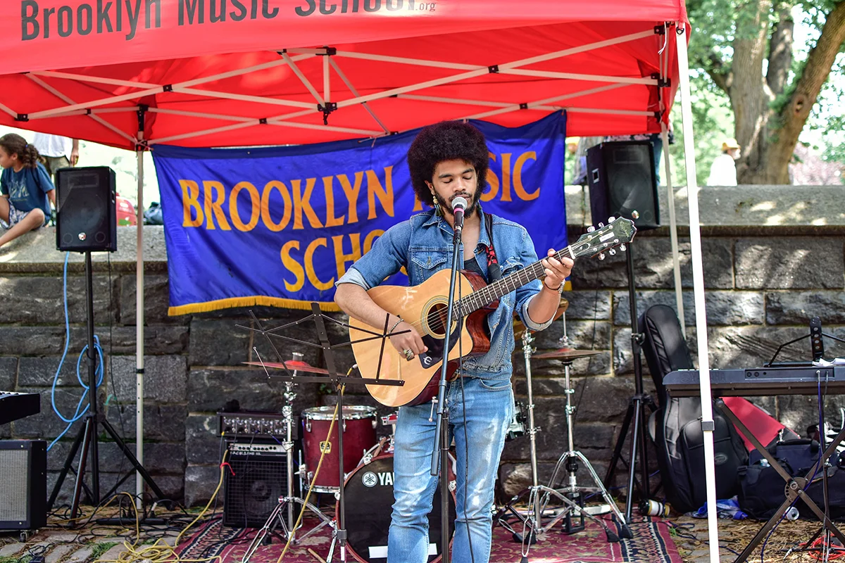 Concert at Fort Greene Park Artisans' Market