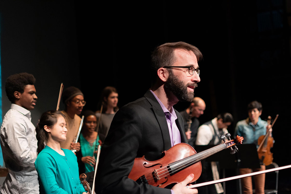 BMS’s Adult Orchestra | Photo by Jaznina Santiago