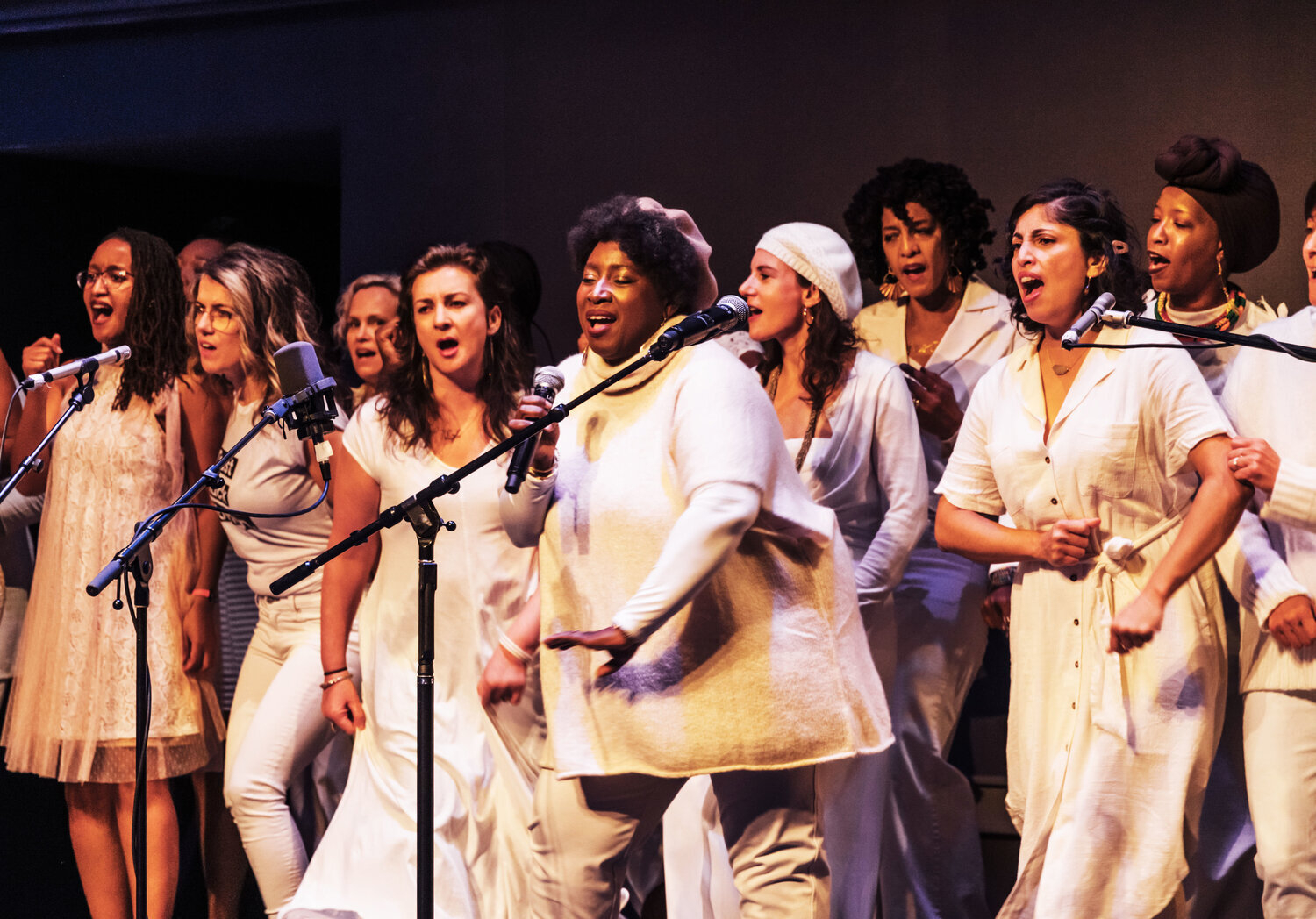  Our Special Musical Guests The Resistance Revival Chorus delivered an  incredible and inspiring performance evoking power to cause progressive  change in the world. 