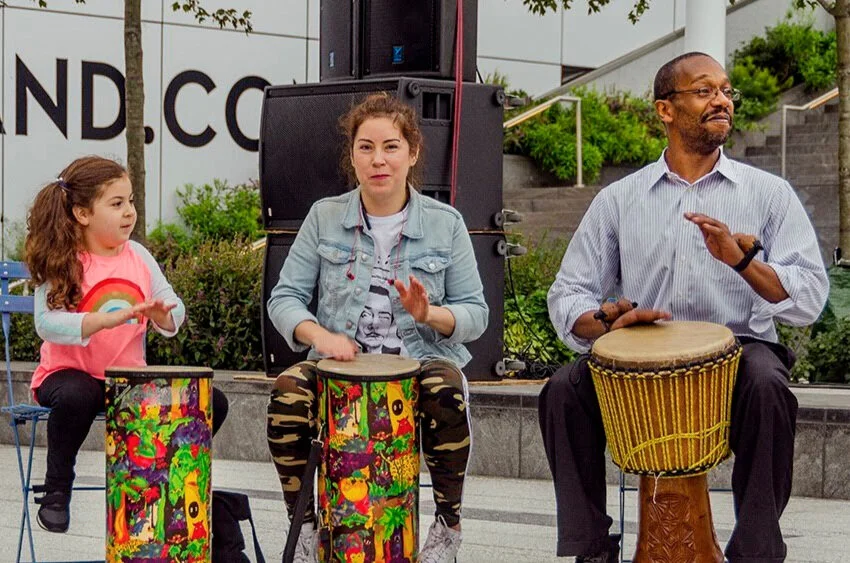 Downtown Brooklyn Drum Circle