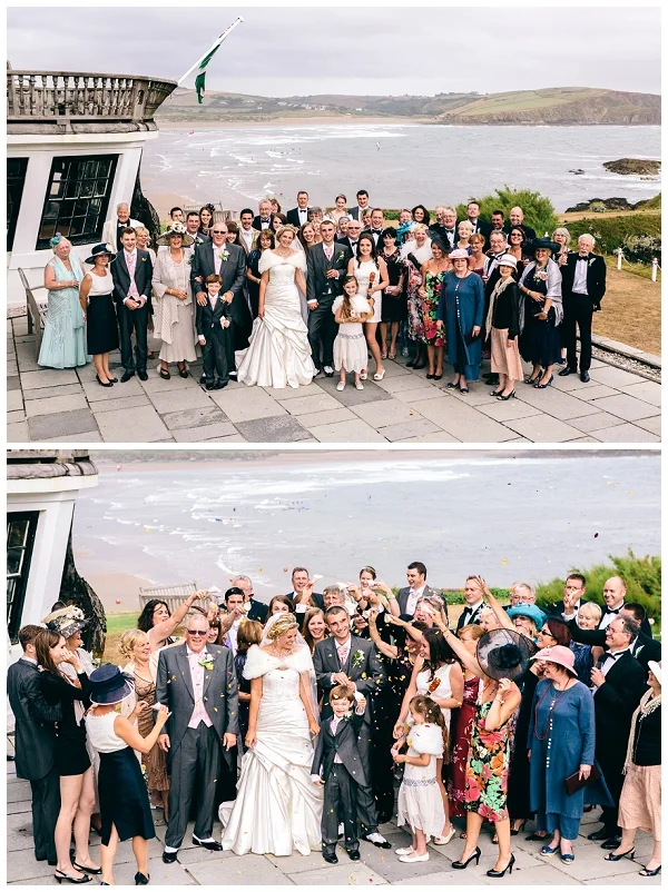 Katie & James Burgh Island Wedding (10)