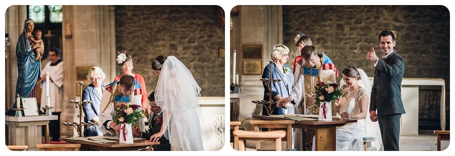 Kingscote Barn Wedding Alison & Stuart (24)