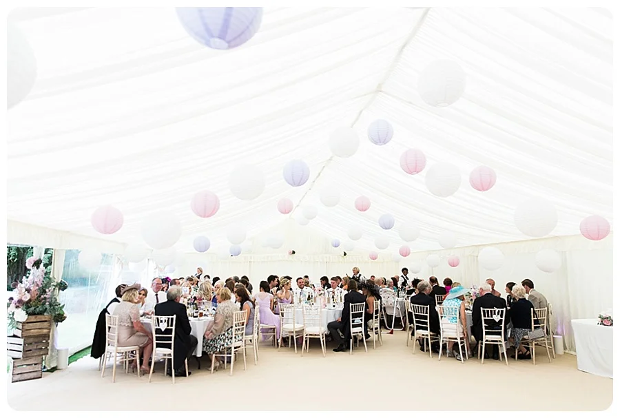 An Elegant Summer Marquee Wedding - {Joanne & Ben}