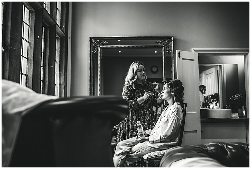 Black &amp; White Bridal Preparations