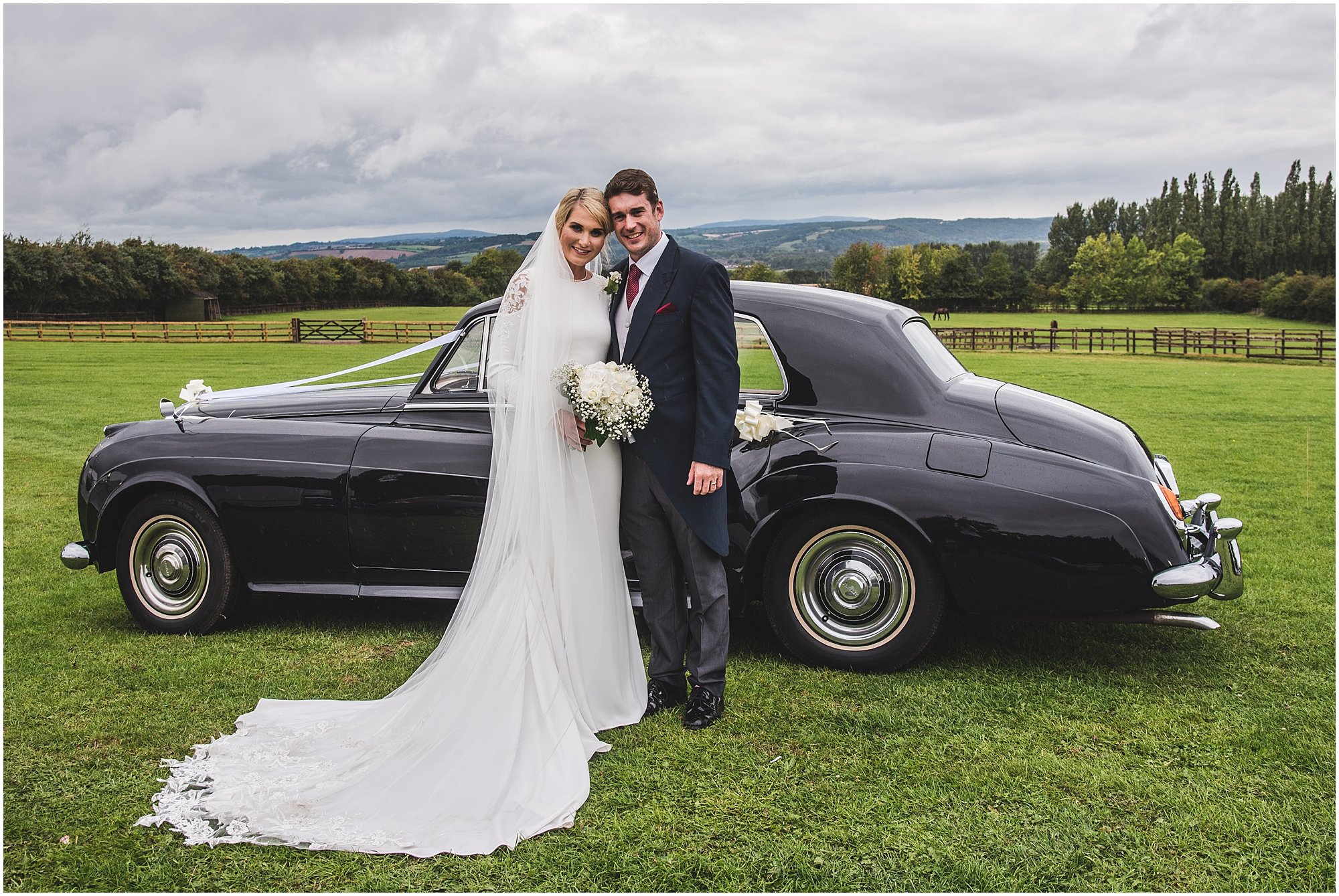 Vintage Wedding car