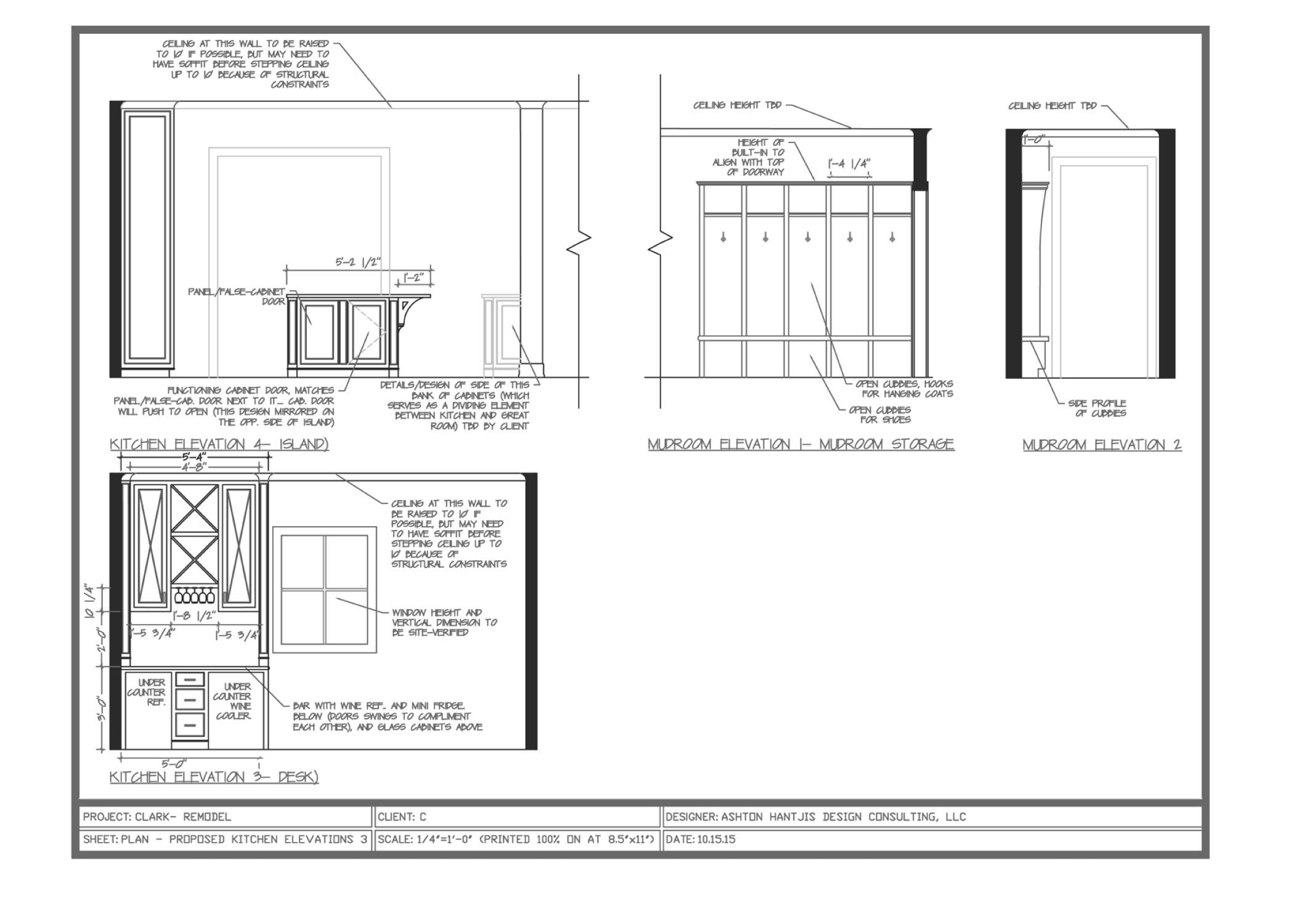 Renovation Design and Drawings