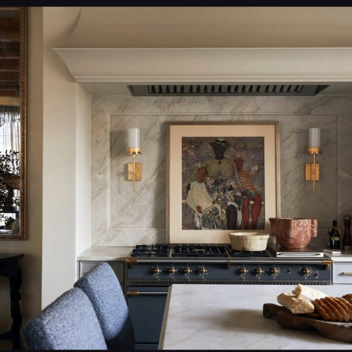 #ahdkitchen #designinspiration 
Alcove / bookended hoods