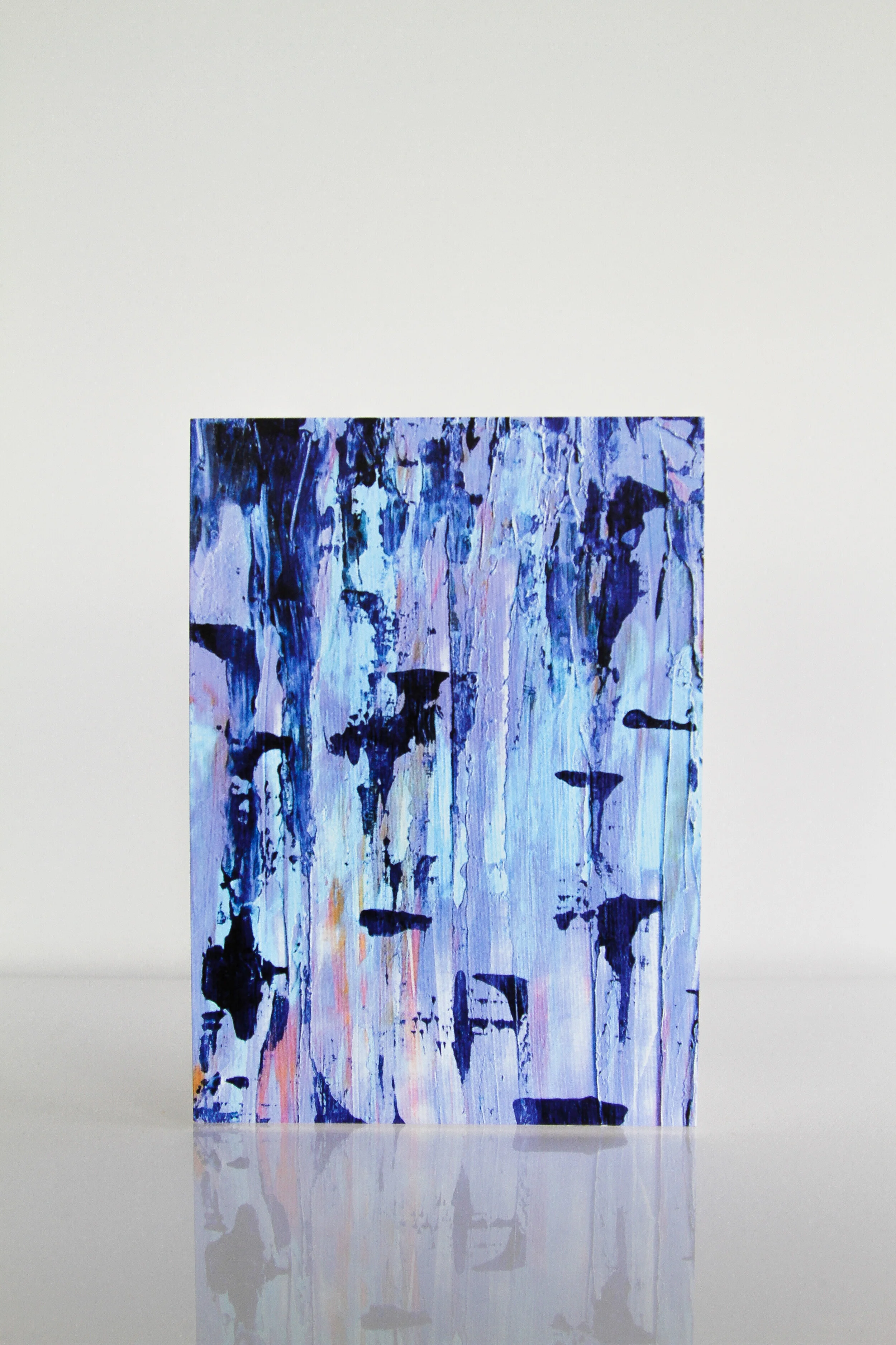 Lilac Swash Greeting Card