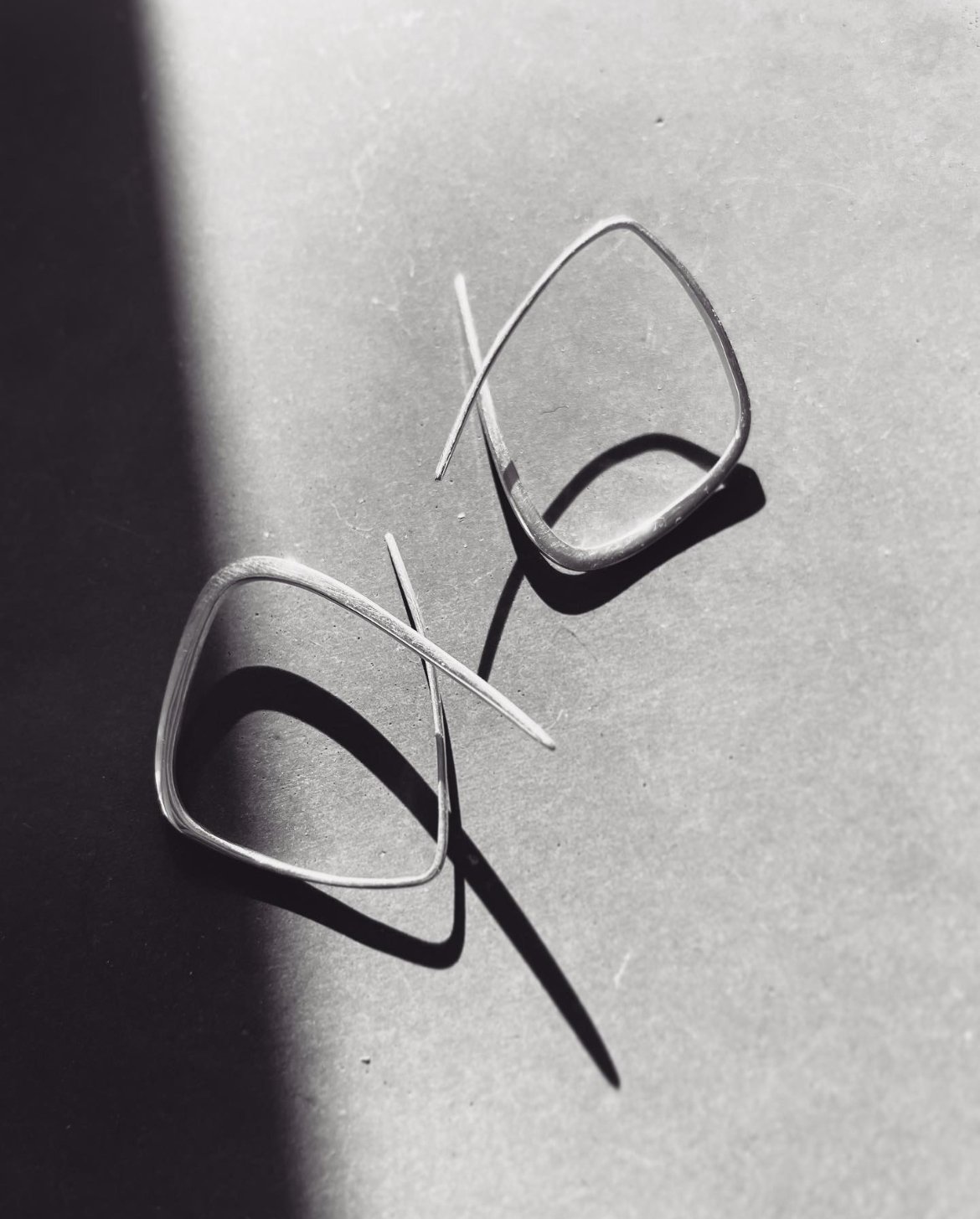 Silver hook in earring pair Lindsay McDonagh.jpeg