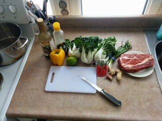 French people call this your mise en place. Compile your shit before you start.