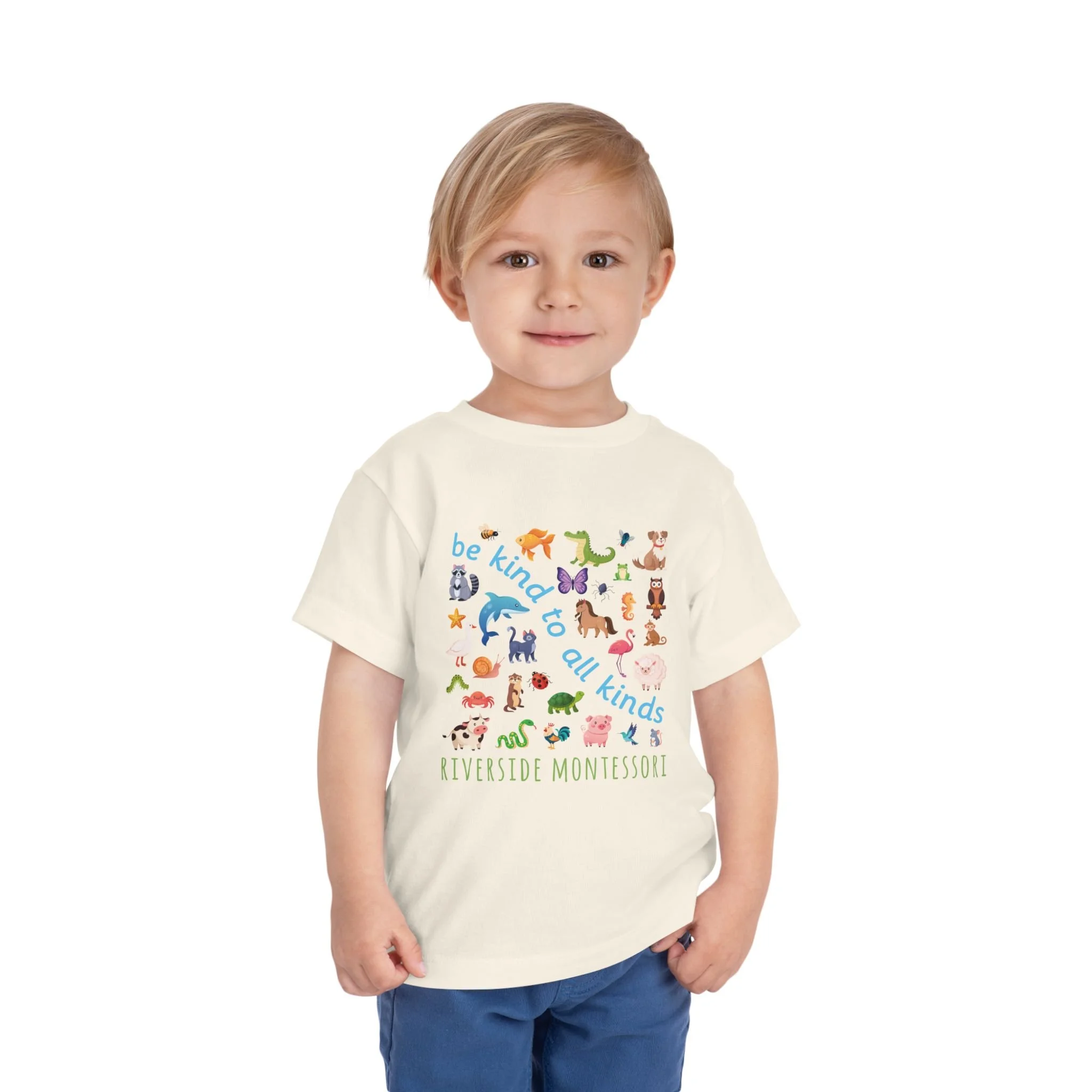 Riverside Montessori Be Kind Toddler Shirt