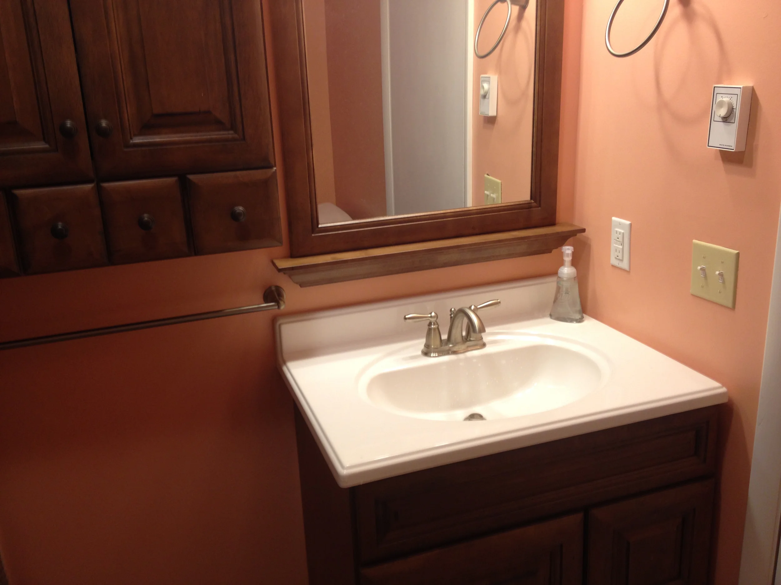 New bathroom sink