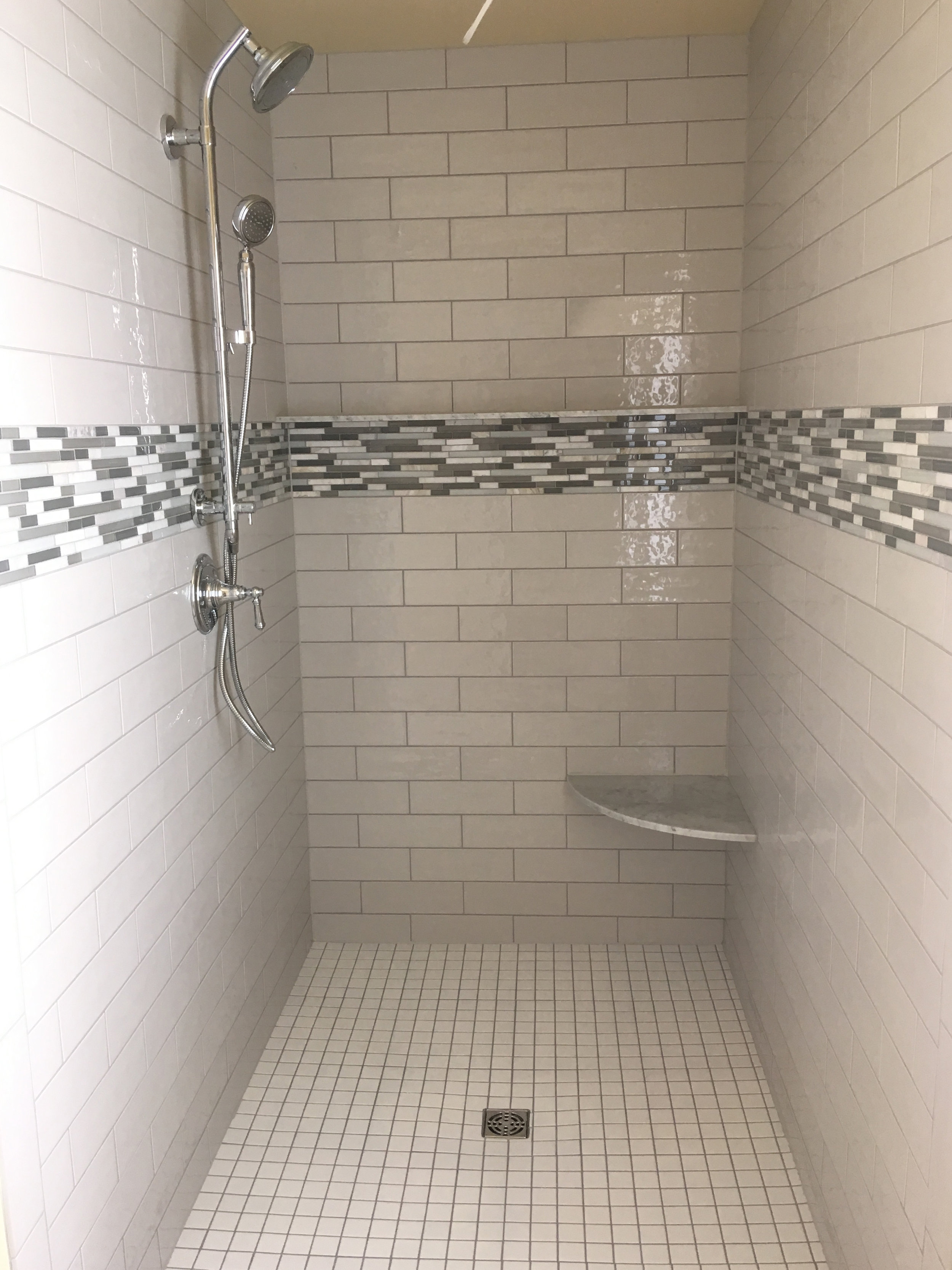 Tiled Shower 