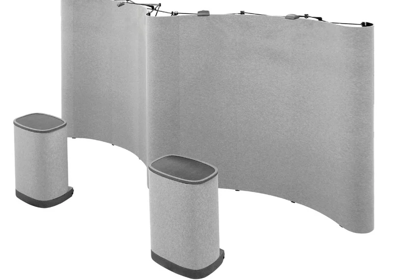 Standard-issue trade show design from the Trade Show Design Pros
