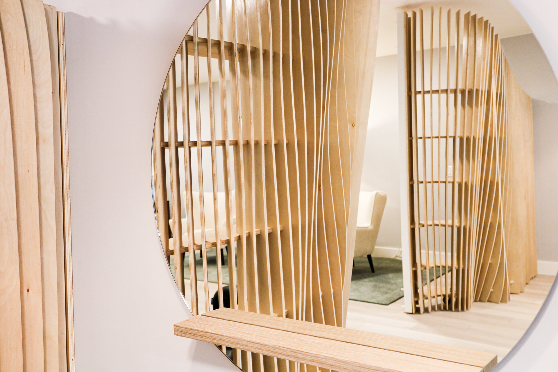 Reflexology Clinic Partition Wall — Robazzo