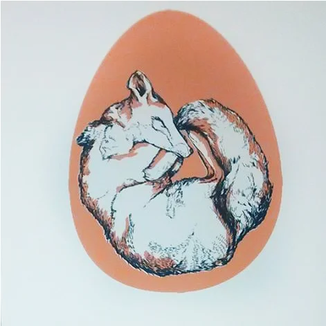 'Sleeping Fox /Sleeping Rabbit' Series (warm)