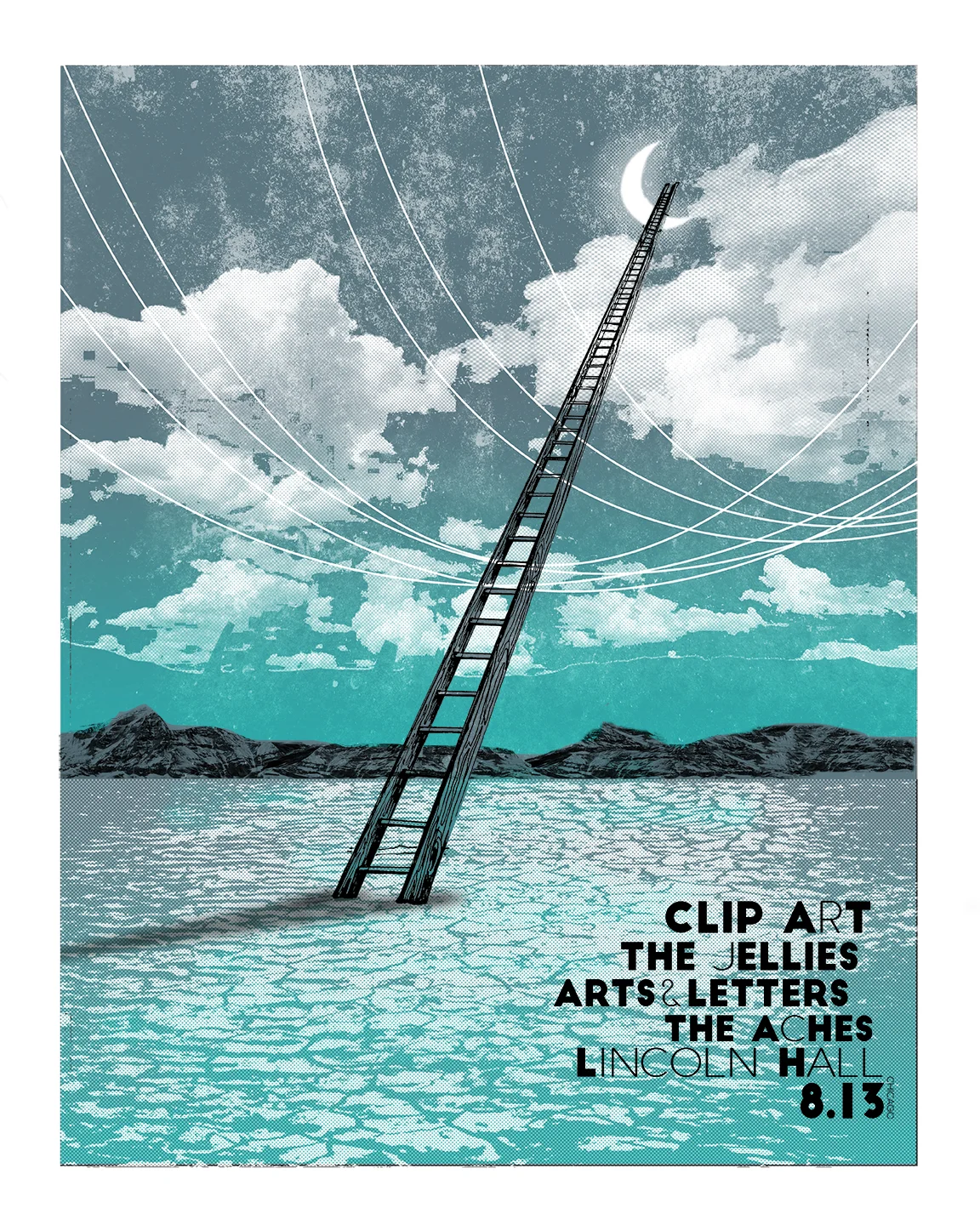Clip Art/The Jellies/Arts & Letters/The Aches @ Lincoln Hall