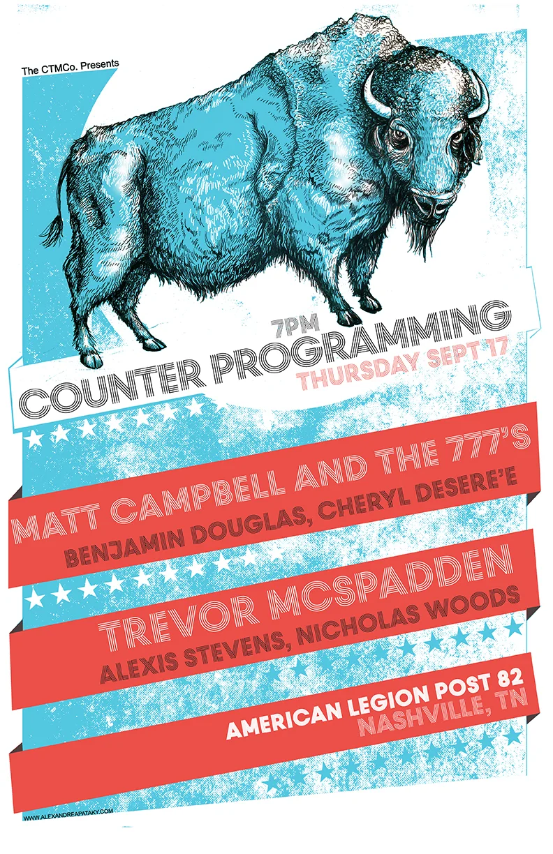 Counter Programming Gig Poster