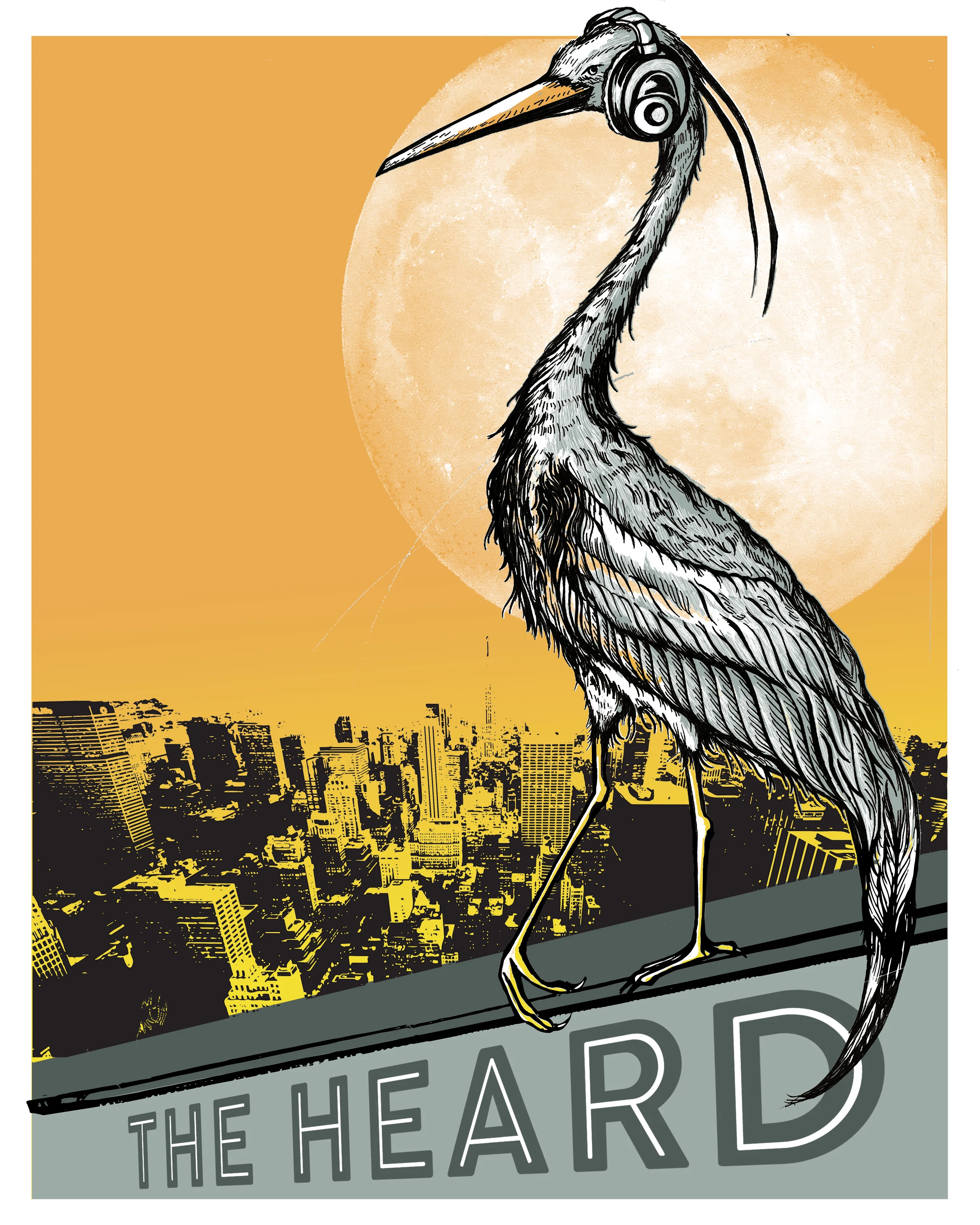 The Heard tour poster