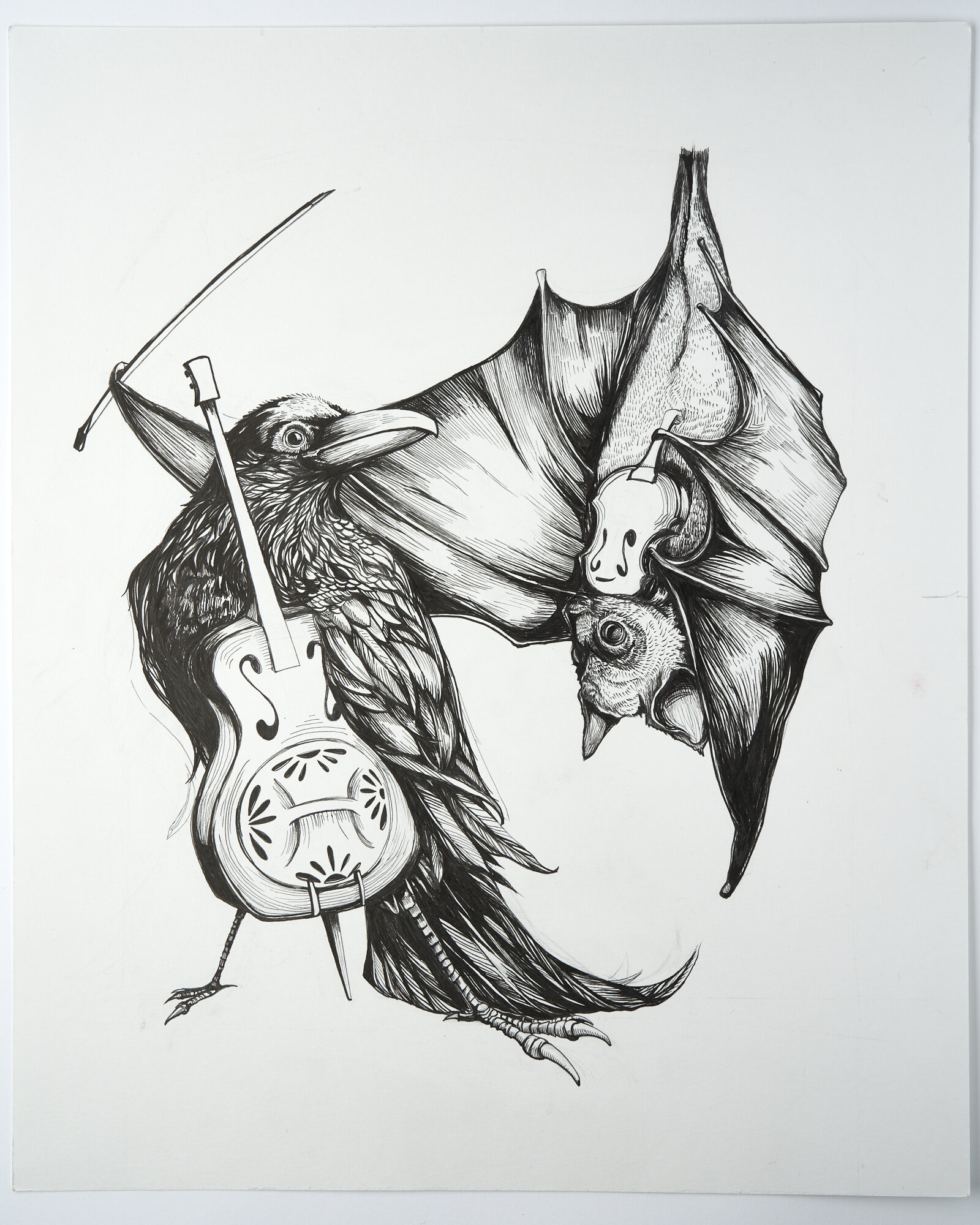 Bat and Crow DUO I