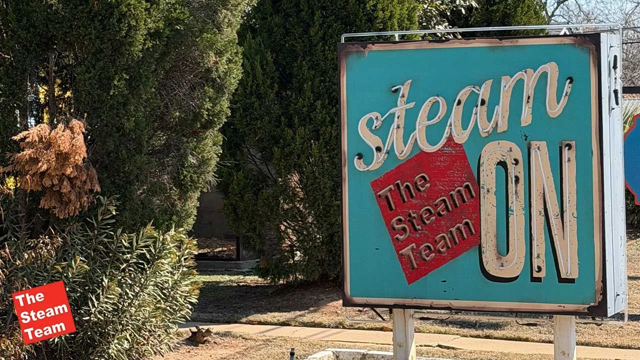the steam team sign