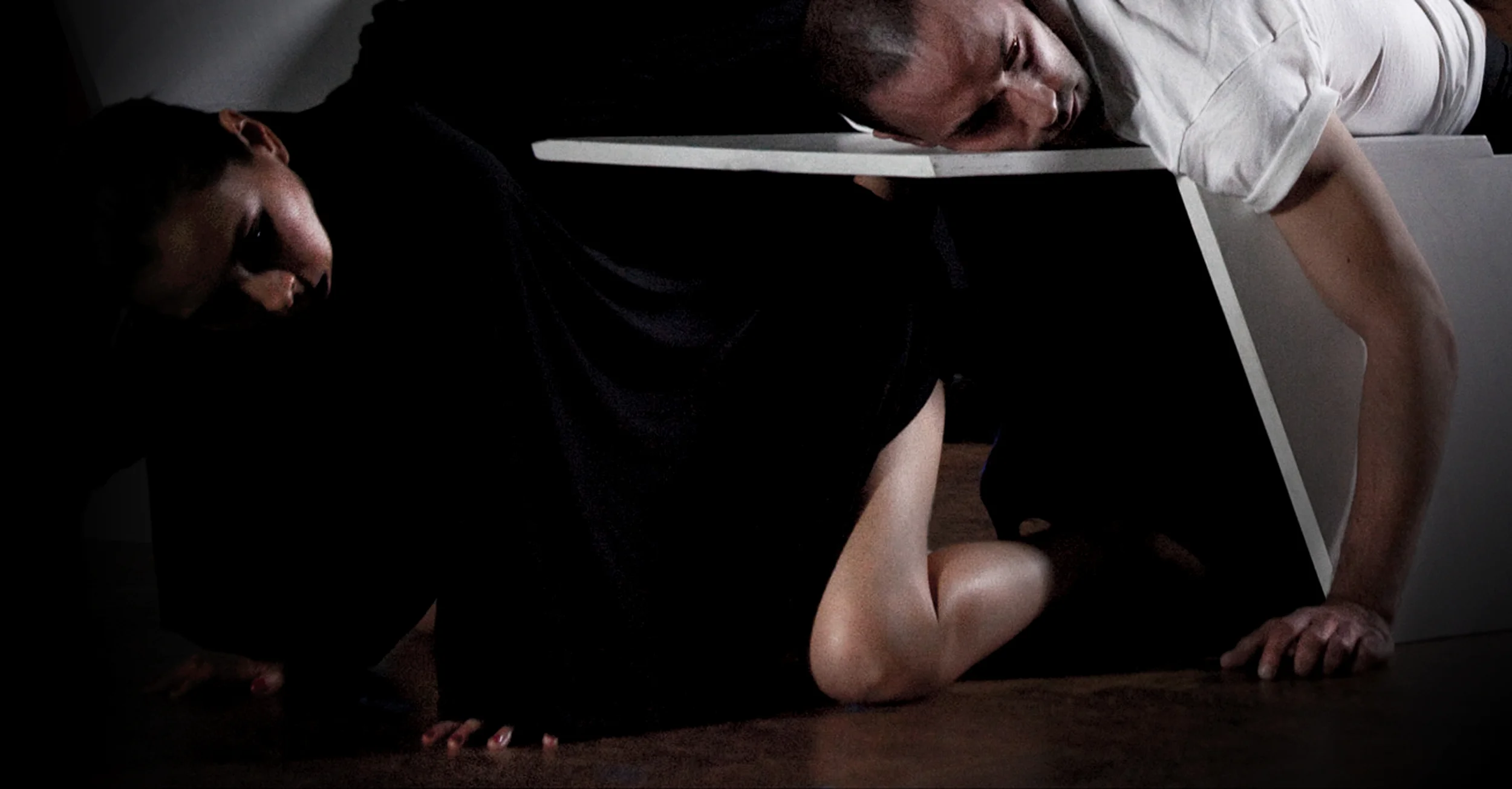 performers Mai Ueda and Joshua Seidner