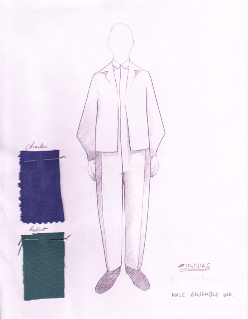 sketch for Male Ensemble, 2nd variant