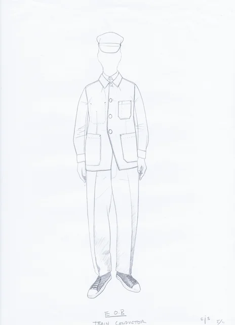 sketch for Train Conductor