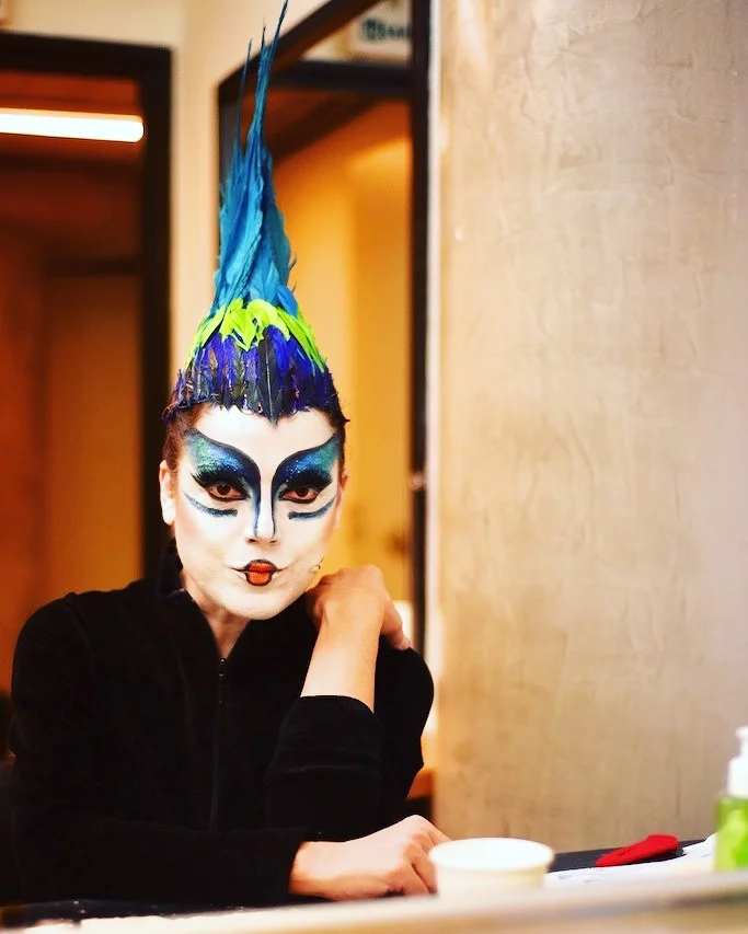  Bete Coelho, makeup by Manuela Halligan  photo: Bob Sousa 
