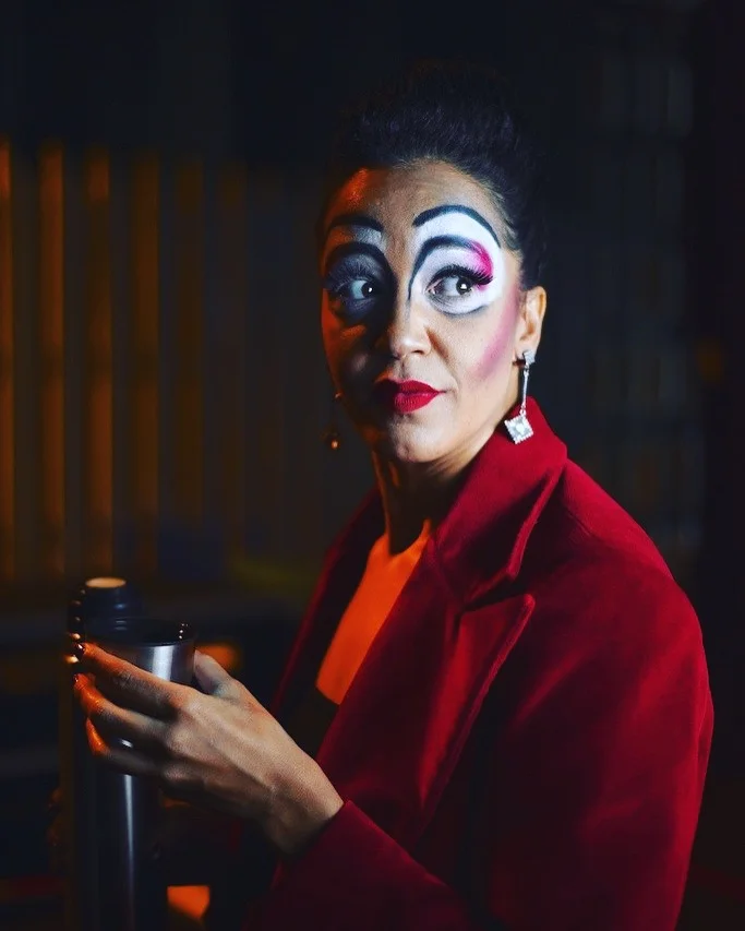  Roberta Estrela D'Alva, makeup by Manuela Halligan  photo: Bob Sousa 